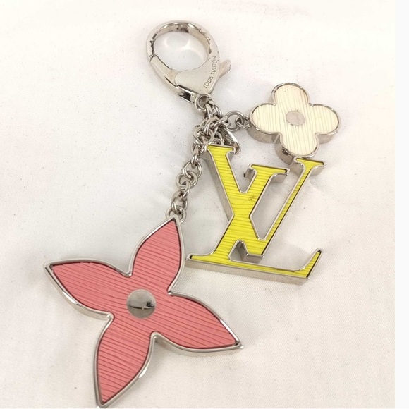 Louis Vuitton M99256 Pink Yellow White Bag Charm - Picture 2 of 5